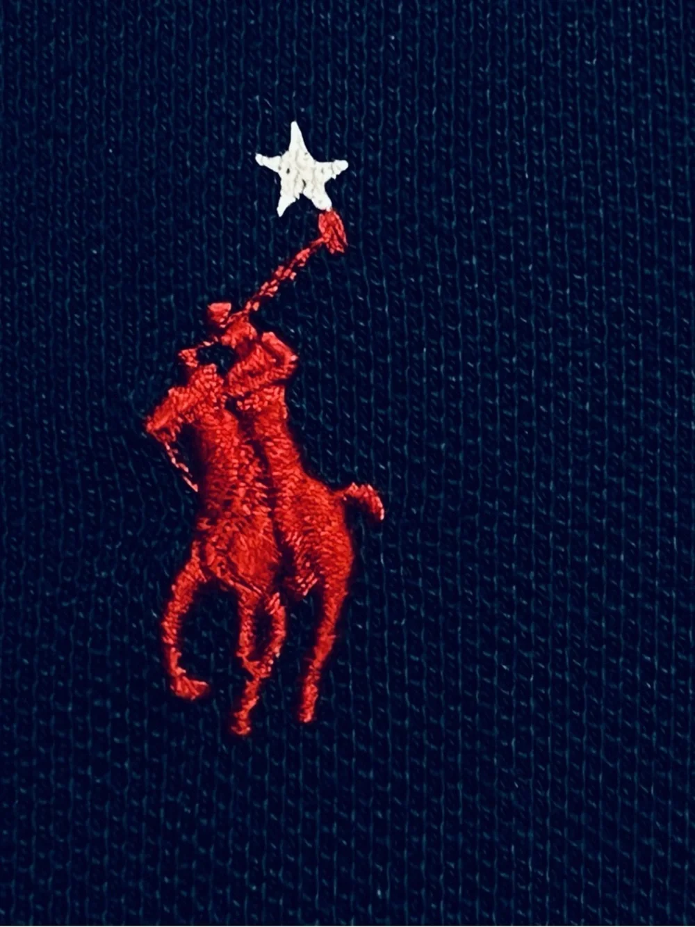 Polo Ralph Lauren Lot/2 Big Pony Polo Striped & Stars Shirt Men’s Classic Fit L